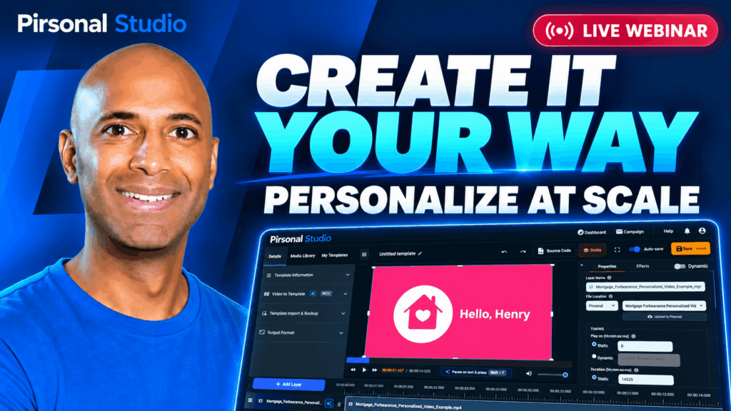 Create It Your Way Webinar - pirsonal