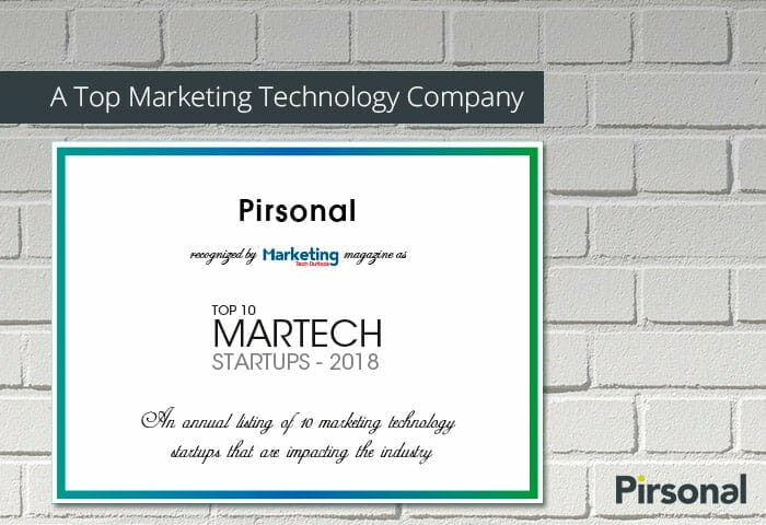 Top 10 Martech Startups - 2018