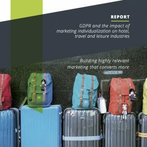 Report Cover: Pirsonal - GDPR and the impact of marketing individualization on hotel, travel and leisure industries - v1