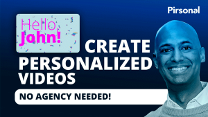 Reporpuse marketing videos with personalized videos at scale with Pirsonal
